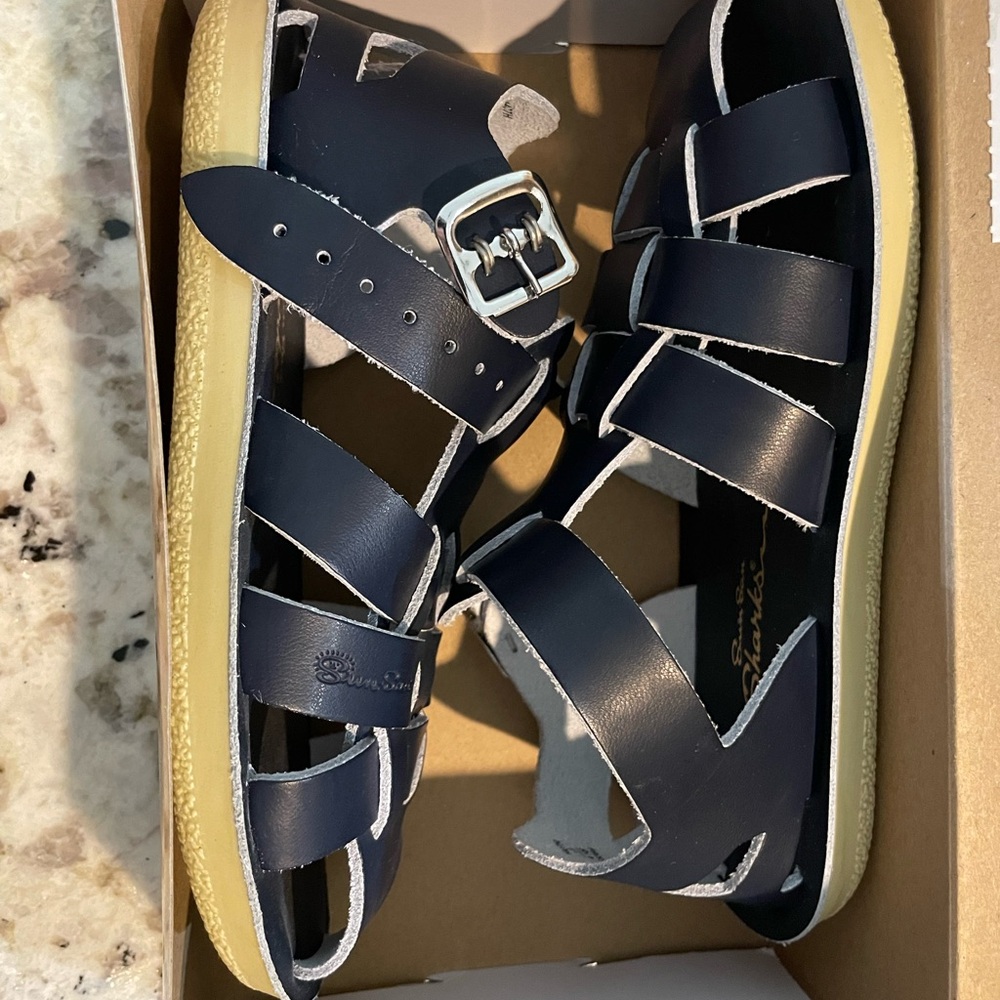 Sun-San Salt Water Sandals - Navy
